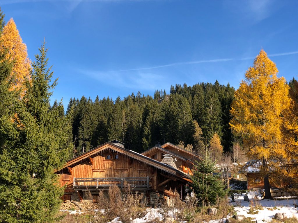 Chalet aux carroz d'arâches - iphone X