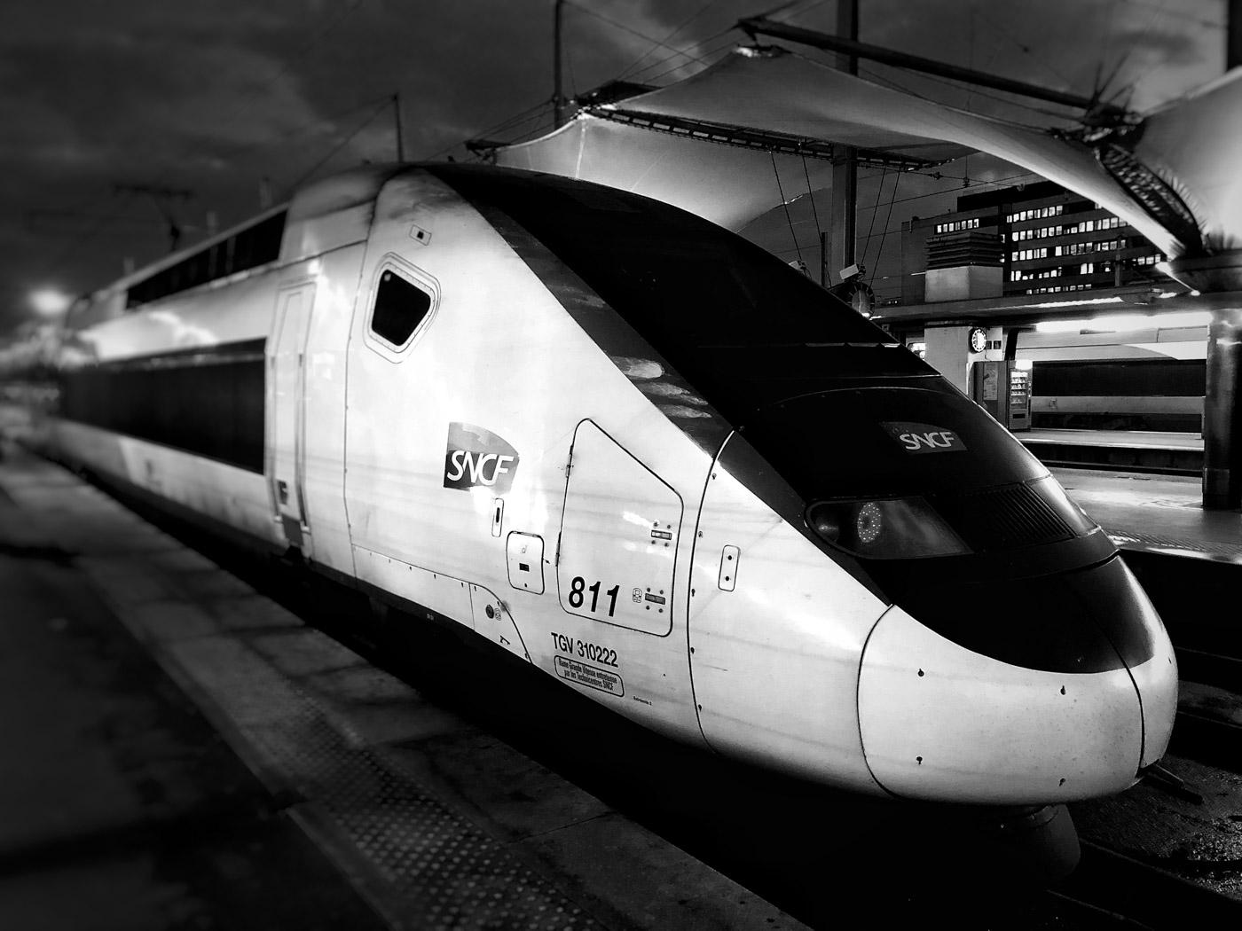 Projet 365 2018 - TGV en gare de Lyon 