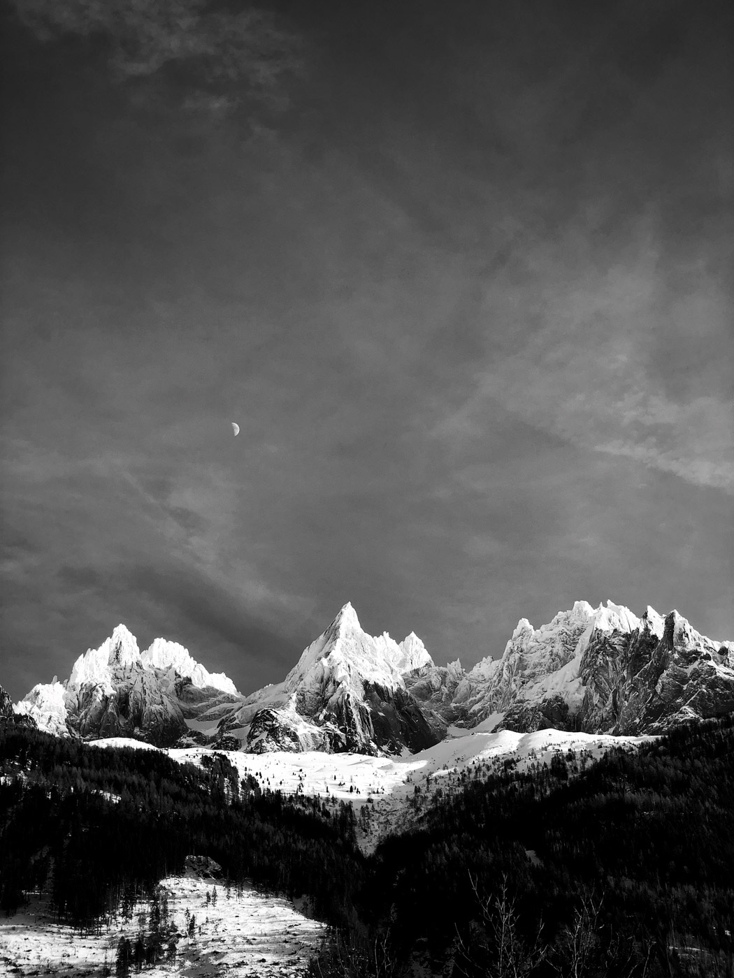 Projet 365 - Vue depuis Chamonix Mont-Blanc 