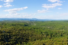 Panoramique par assemblage de la campagne Ardéchoise - Canon EOS 5D Mark III - EF 50mm f/1,4 USM - ISO 100 - f/11 - 1/100 s