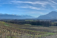 Panoramique chaine de Belledonne et mont Granier - iPhone XS Max - ISO 25 - f/1,8 - 1/2500 s