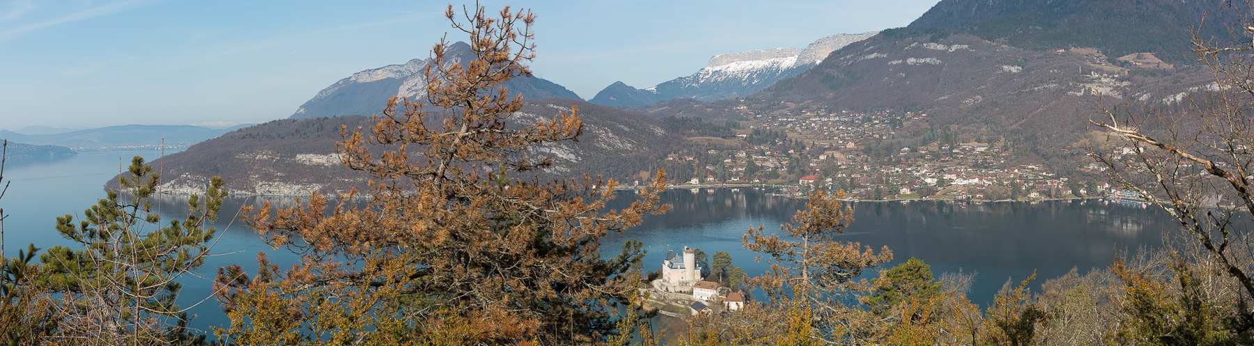 Panoramique château de Duingt