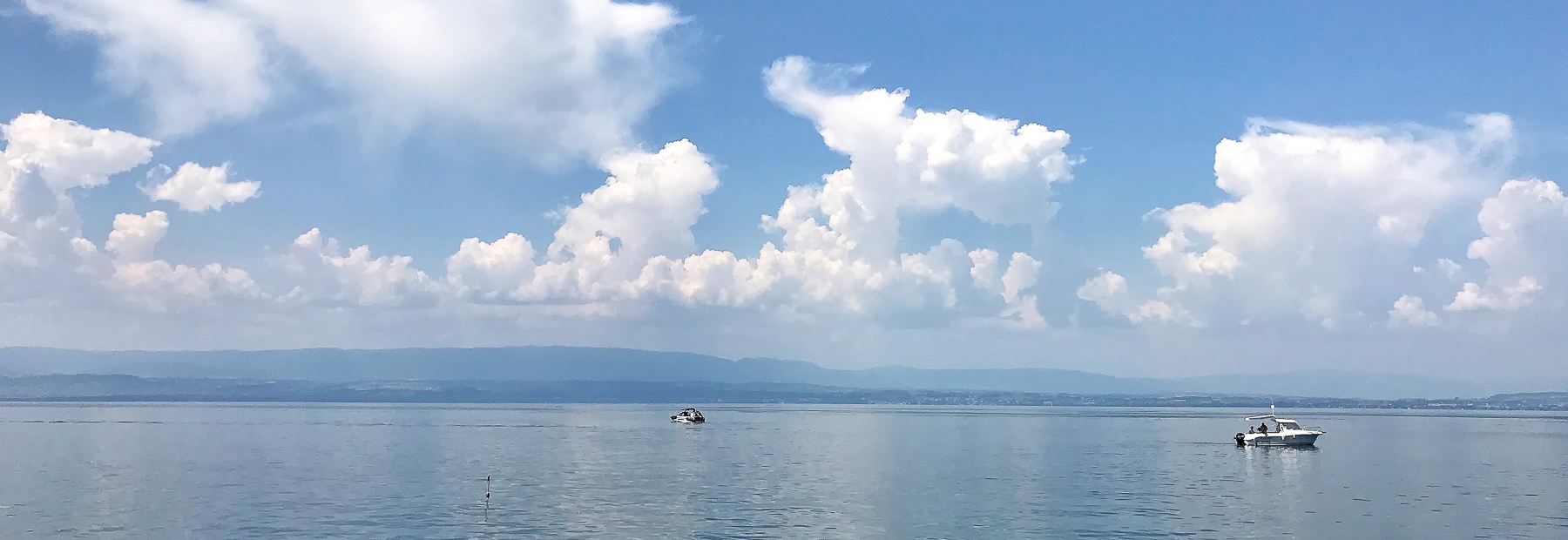 Panoramique du lac Léman