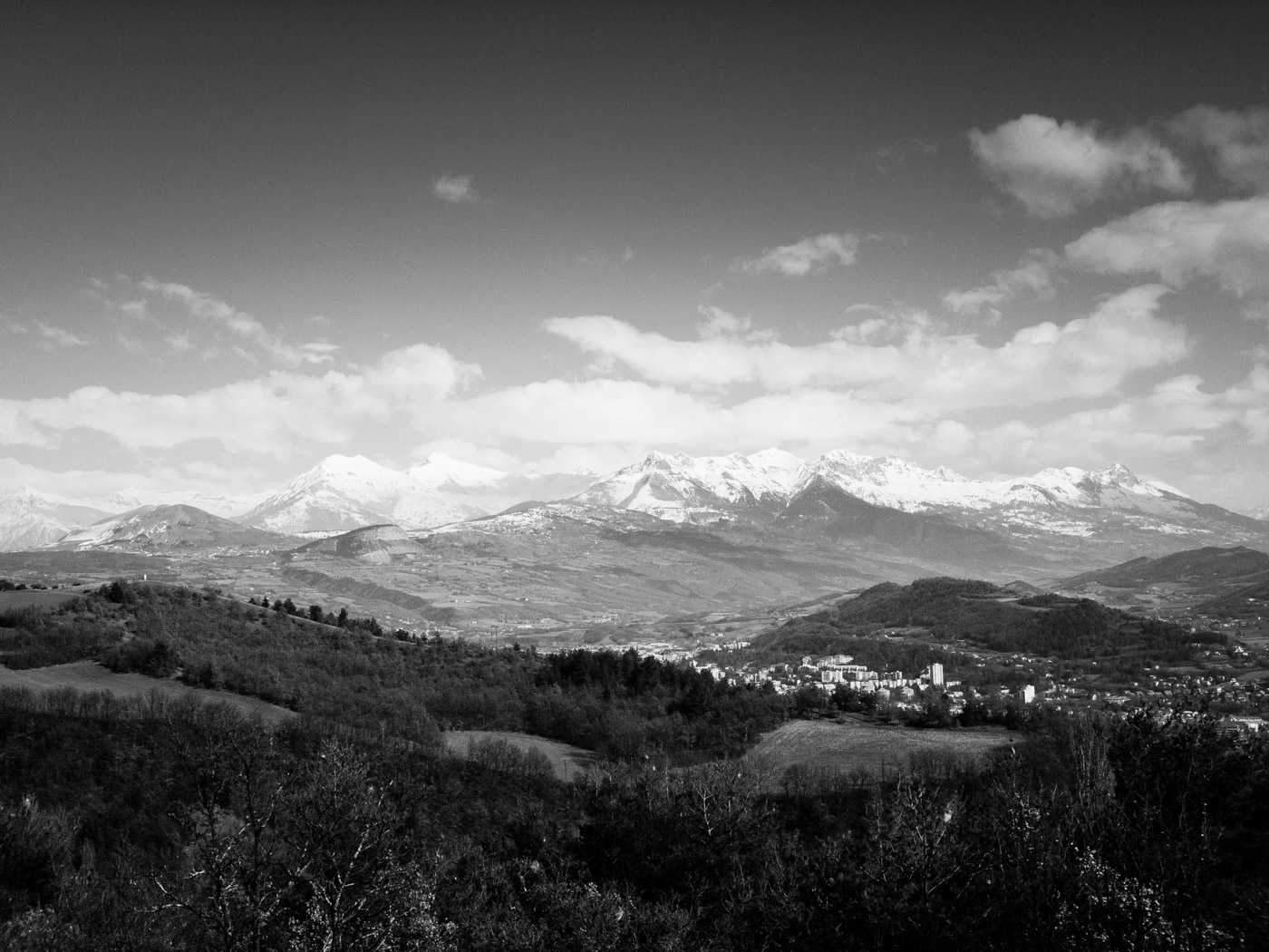 Projet photos 365 - Paysage hauteur de Gap