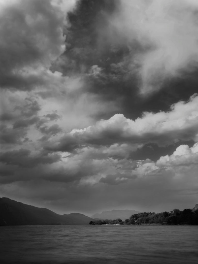 Projet photo 365 - Le temps se couvre sur le lac du Bourget