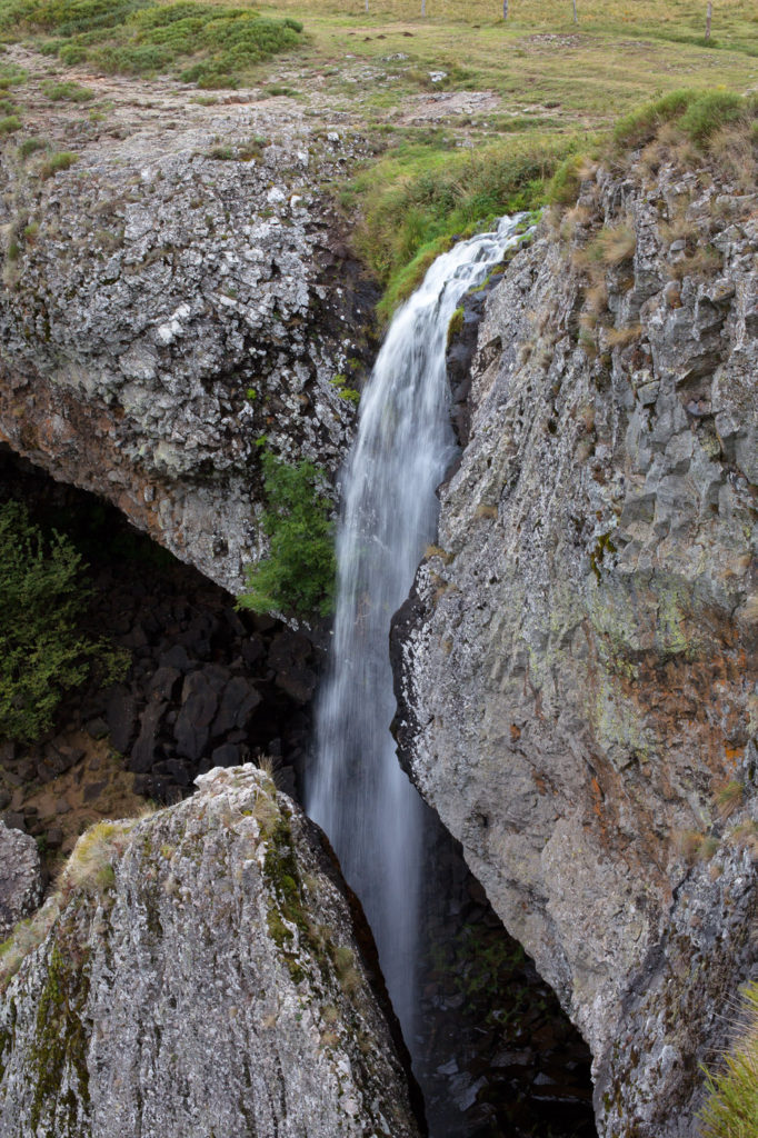 Tour des Monts d'Aubrac - Cascade du Déroc