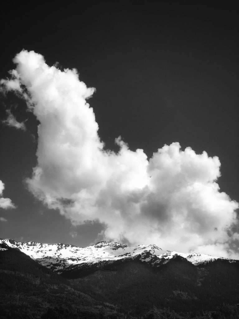 Projet photo 365 - Nuage en forme de licorne