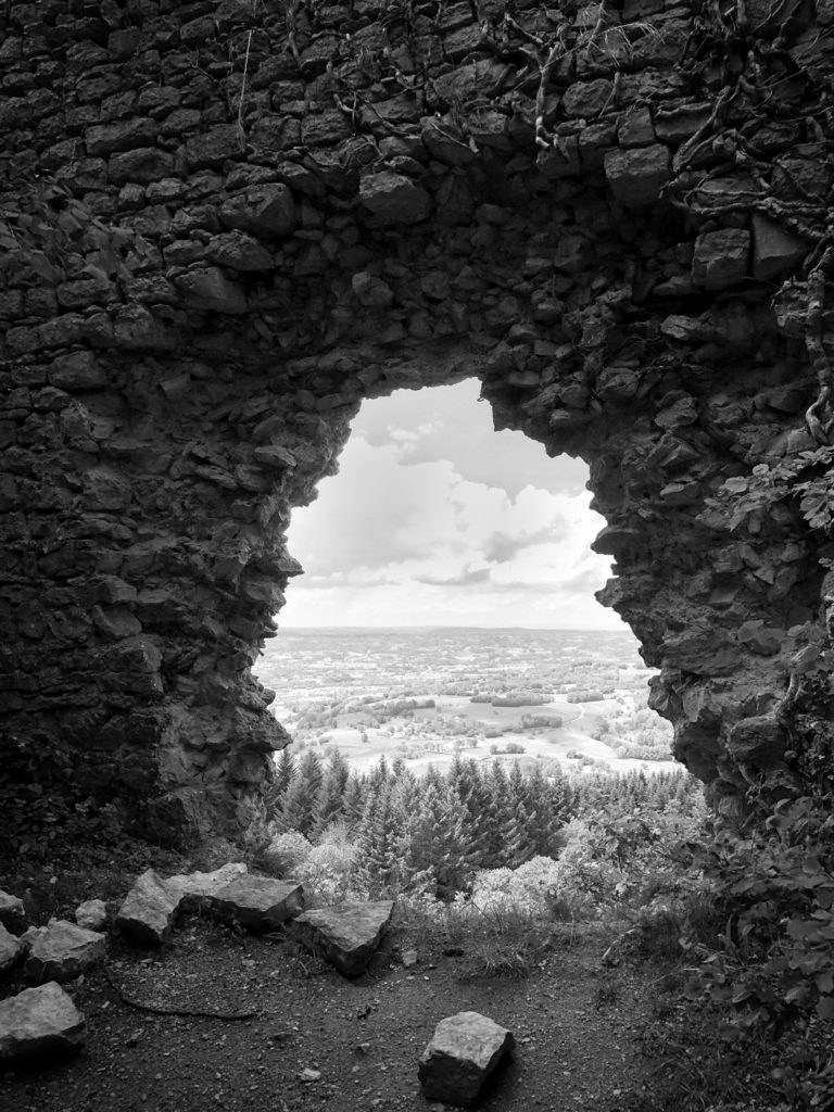 Projet photo 365 - Vue depuis les ruines du château de Montbel
