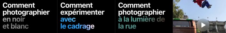 Apprendre à faire des photos avec un iPhone grâce à Apple
