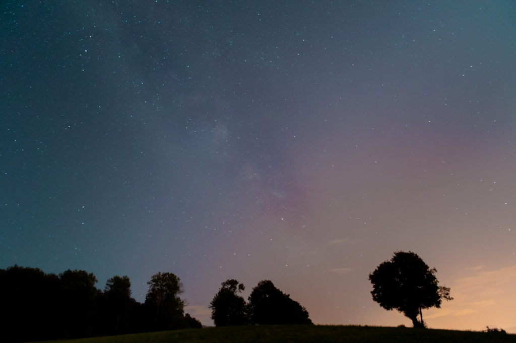 Photo du ciel de nuit - Voie lactée 