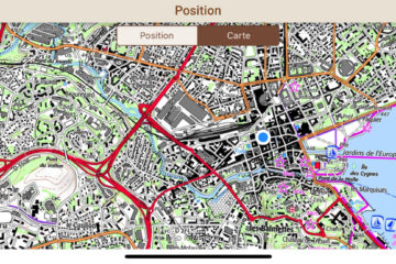 Votre position dans Visorando