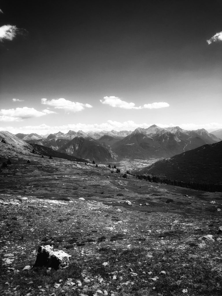 Projet 365 2018 - Briançon depuis le col deu Granon