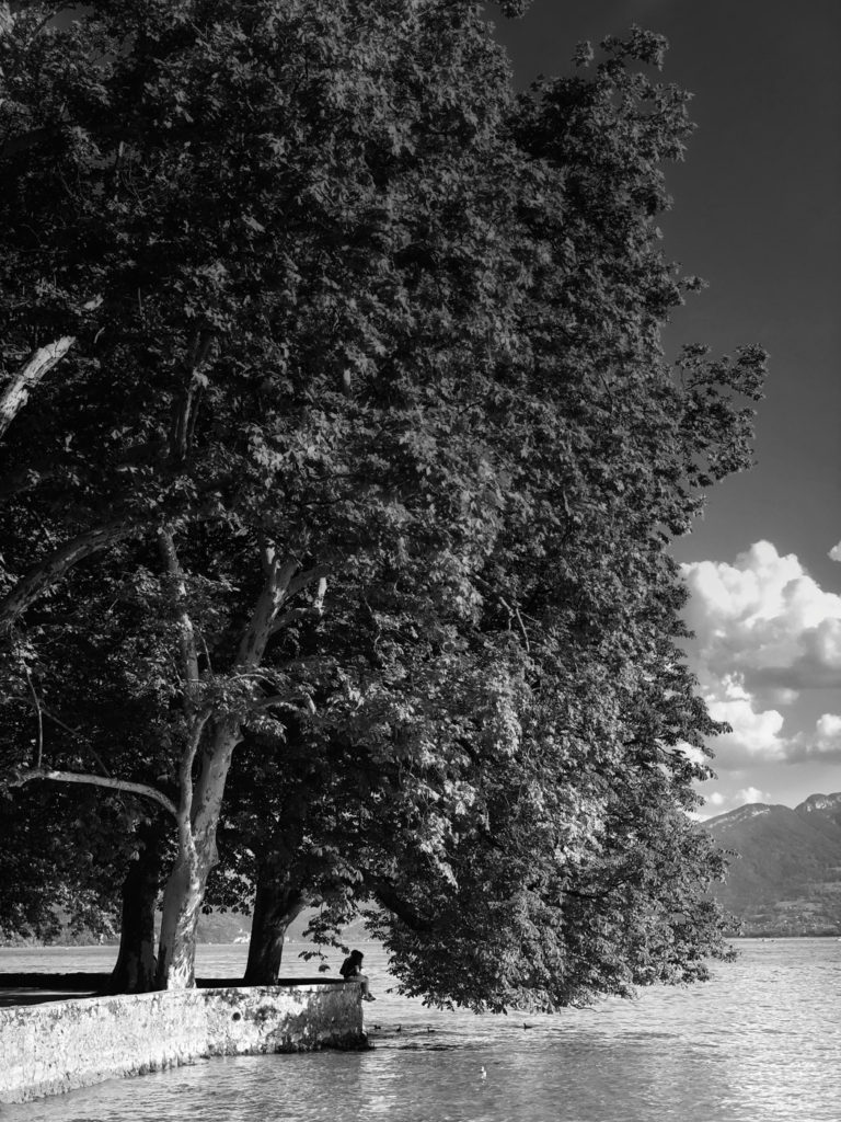 Projet 365 2018 - Contemplation au bord du lac d'Annecy