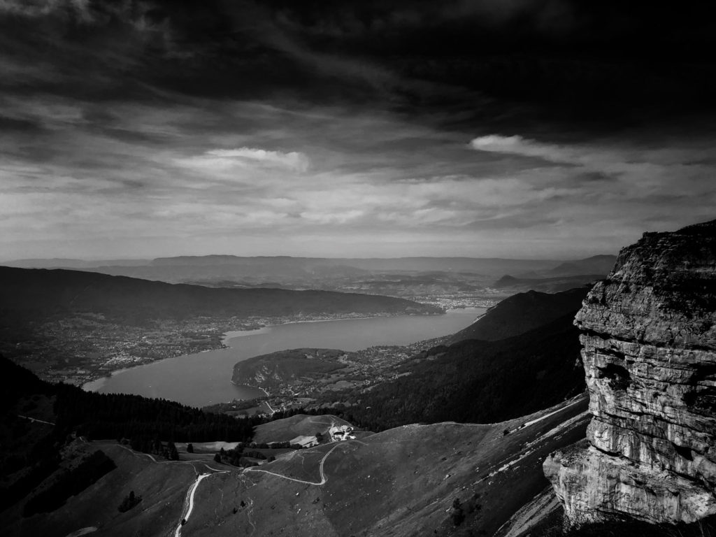 Projet photo 2018 - Le lac d'Annecy depuis le refuge de la Tournette