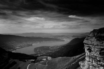 Projet photo 2018 - Le lac d'Annecy depuis le refuge de la Tournette