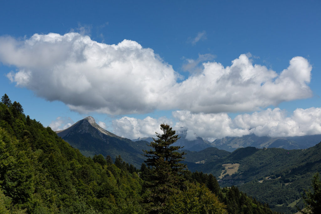 En chemin pour la pointe de la Galoppaz