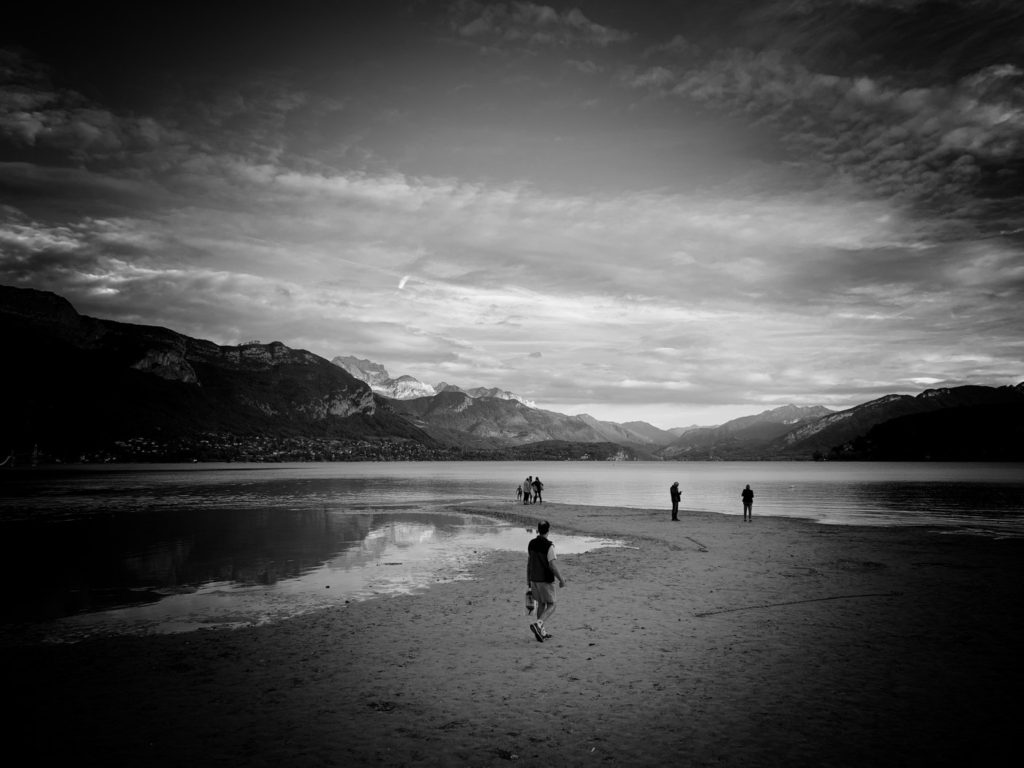 Projet 365 - Marée basse sur le lac d'Annecy