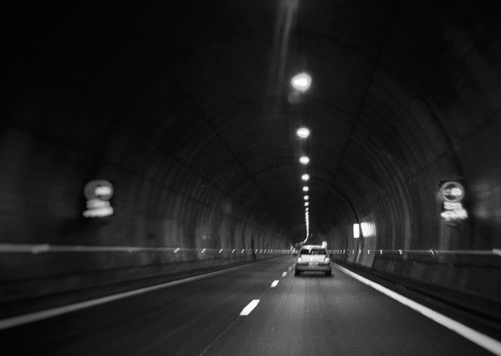 Projet photo 2018 - Dans un tunnel on cherche inévitablement la sortie