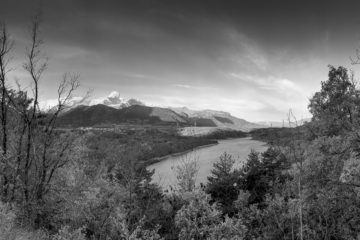 Projet 365 - Panoramique du lac du Sautet