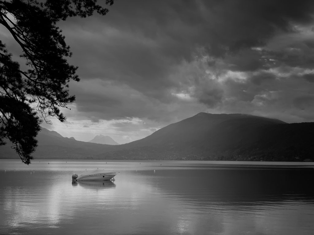 Projet photo 365 - Calme plat sur le lac d'Annecy