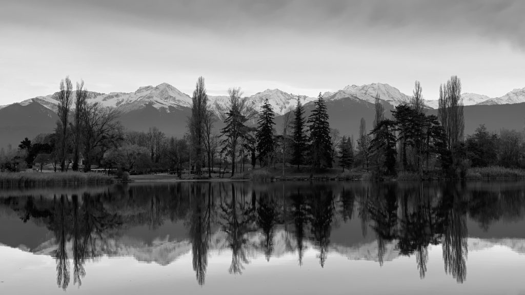 Projet photo 365 - Lac de St André et la chaine de Belledonne