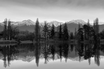 Projet photo 365 - Lac de St André et la chaine de Belledonne