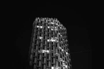 Projet photo 365 - Une tour dans la nuit