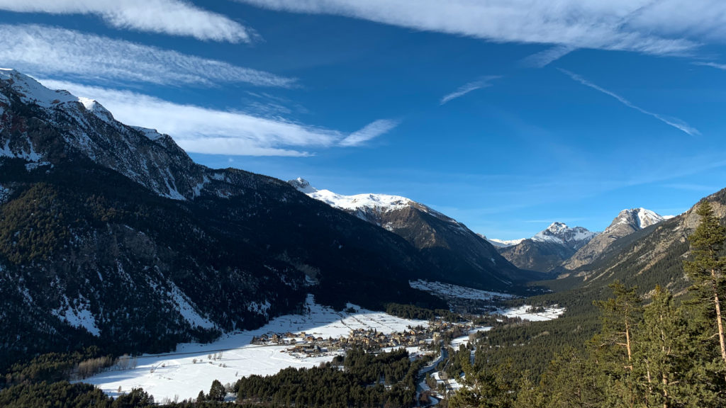 L'entrée de la vallée de la Clarée