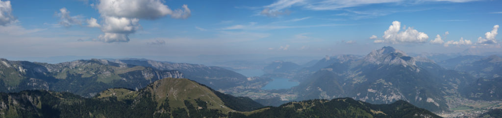 Projet 52 - Panorama du lac d'Annecy depuis la Sambuy