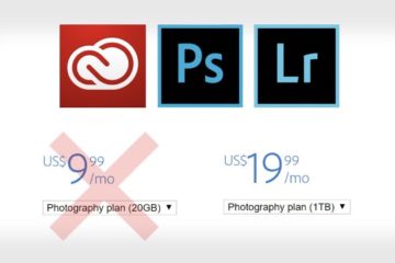 Adobe - Nouveau tarifs des abonnements Creative Cloud Photographie