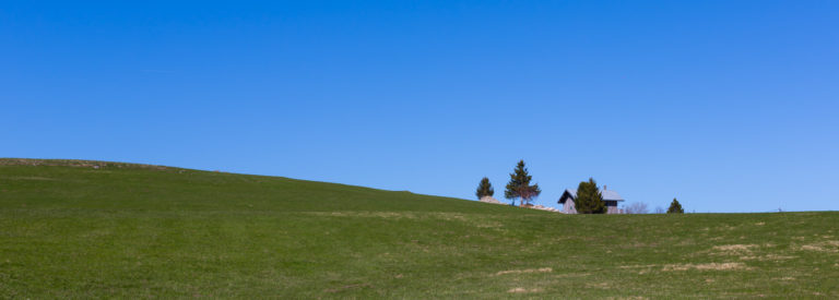 Chalet d'alpage minimaliste