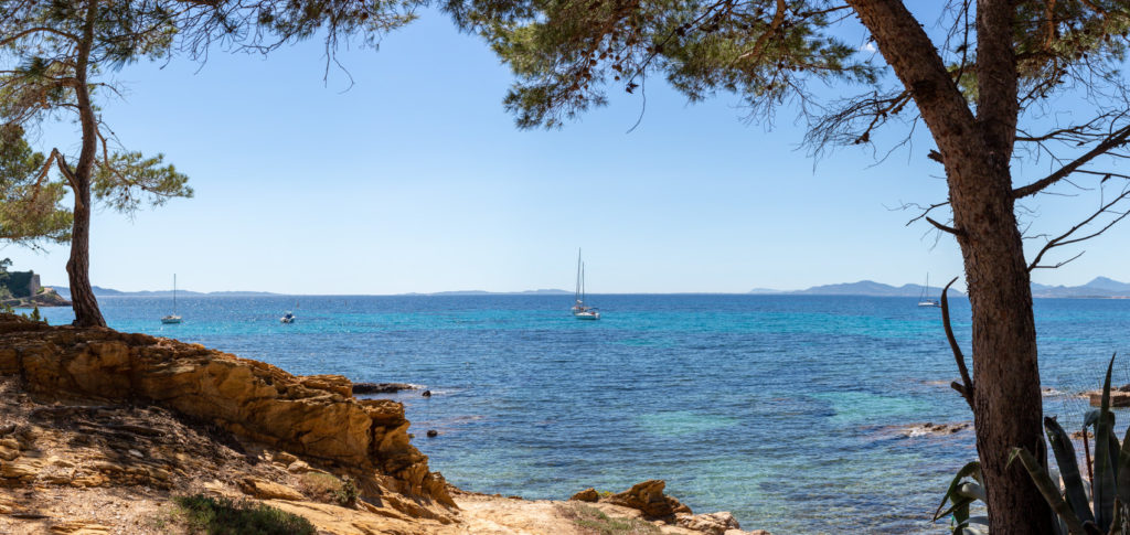 Panorama depuis la côte