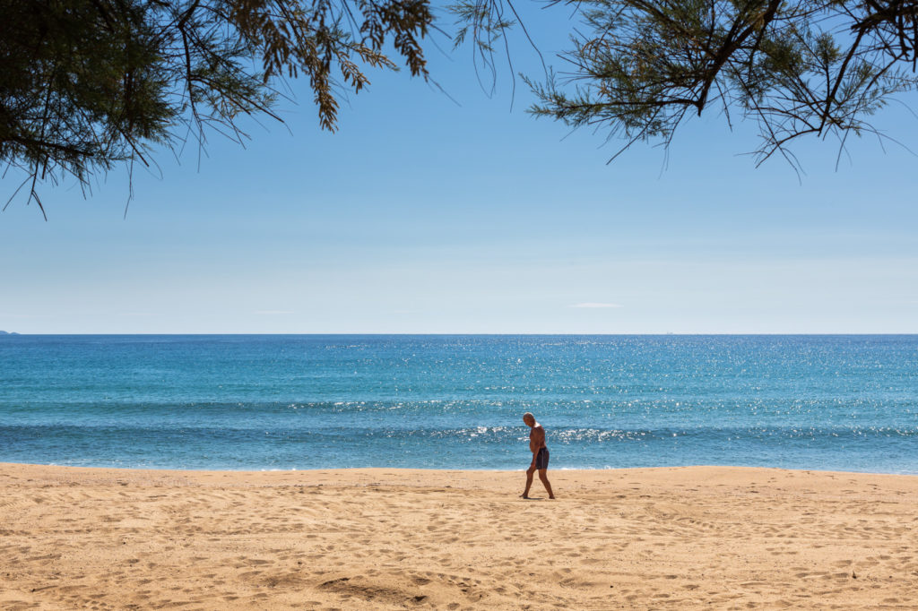 Promenade sur la plage