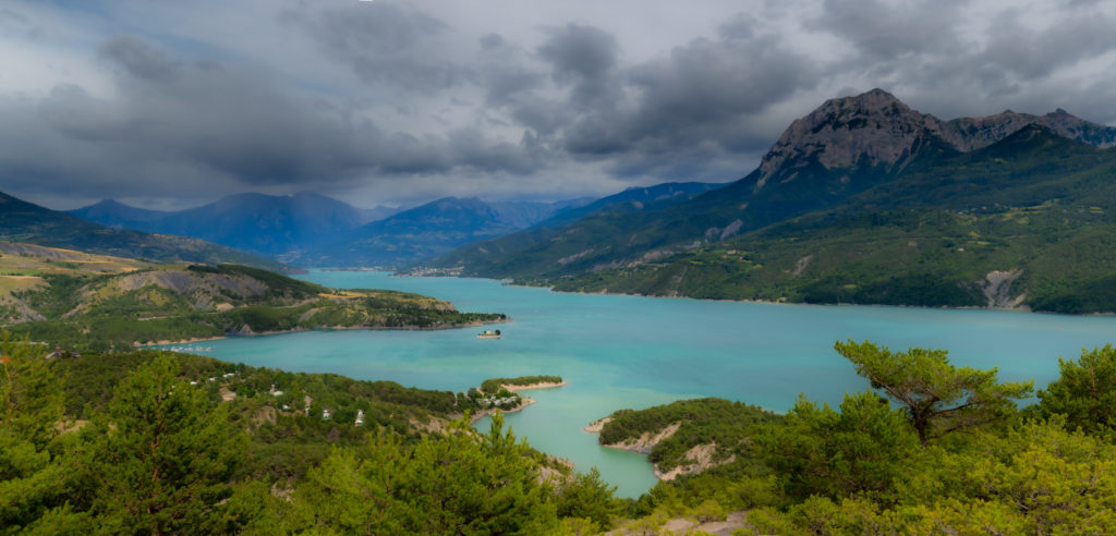 Projet 52 - Panoramique lac de Serre-Ponçon