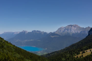 La Tournette depuis le col de Bornette