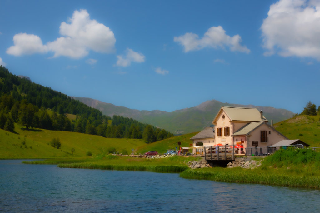 Le lac et refuge Napoléon