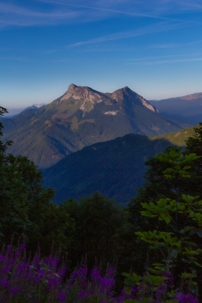 Le mont Colombier