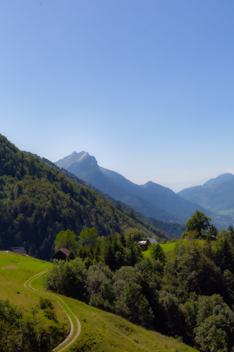 Projet 52 - L'arclusaz depuis le col de Chérel