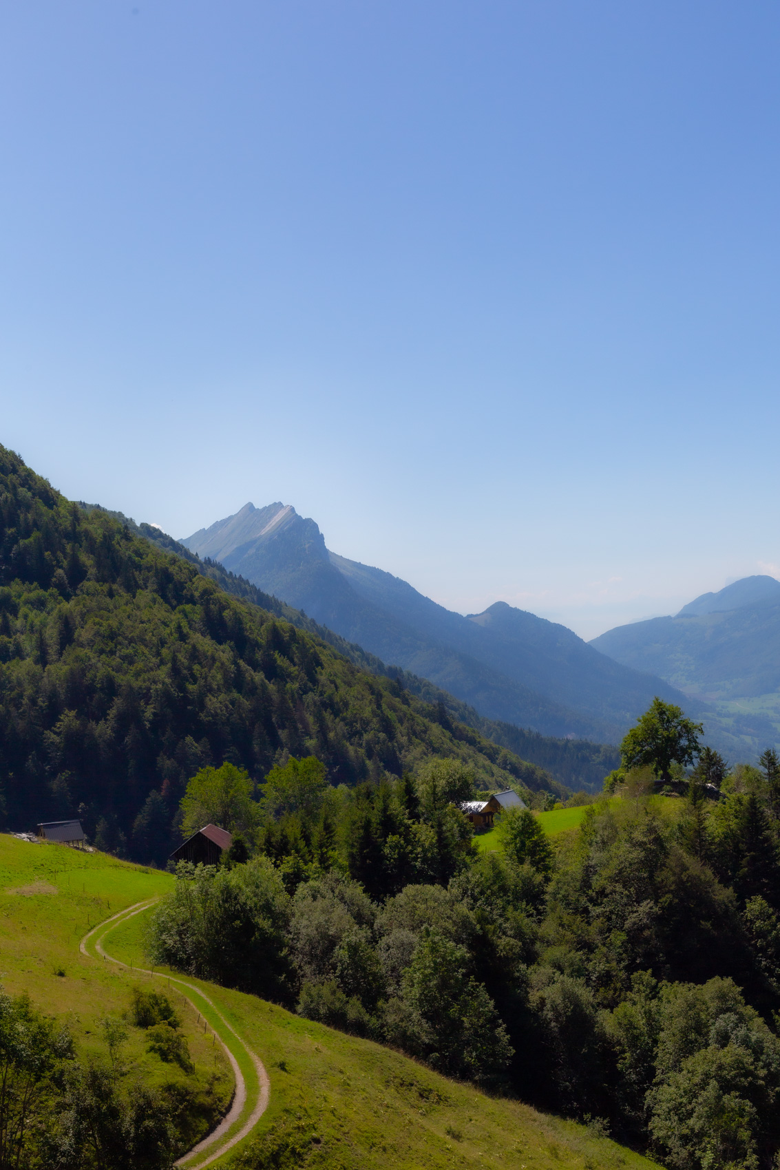 Projet 52 - L'arclusaz depuis le col de Chérel