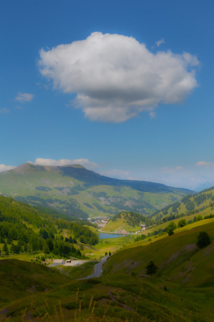 Sur les hauteurs du lac Napoléon