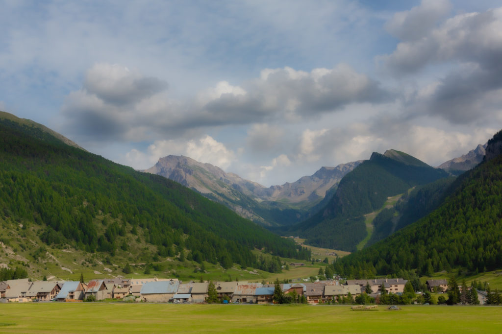 Vallée et village de Ceillac