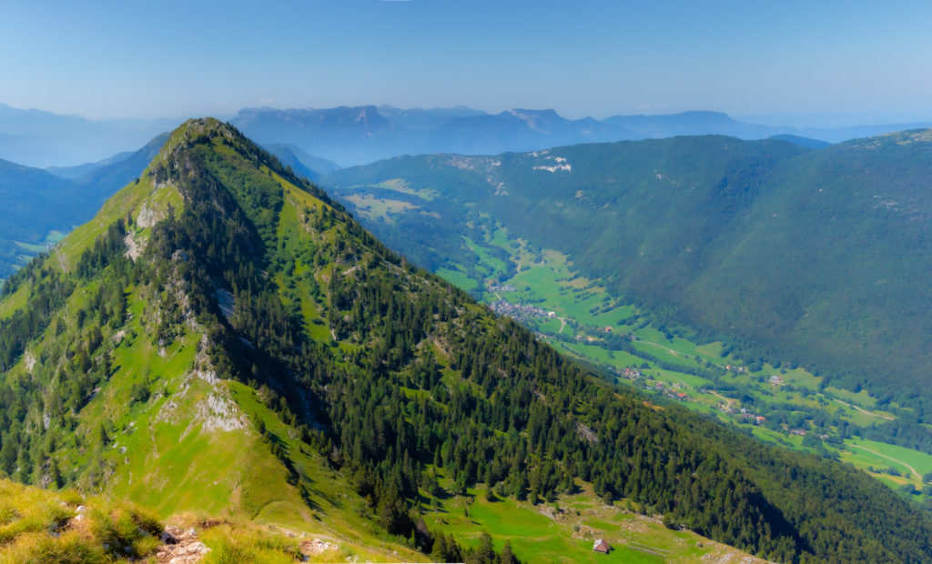 Panorama depuis le Mont Comobier