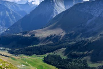 Panorama depuis le sommet de l'Arclusaz