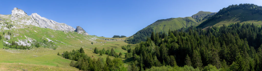 Panoramique combe des chalets d'Orgeval