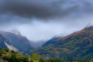 Pointe de Bellecombe sous la neige