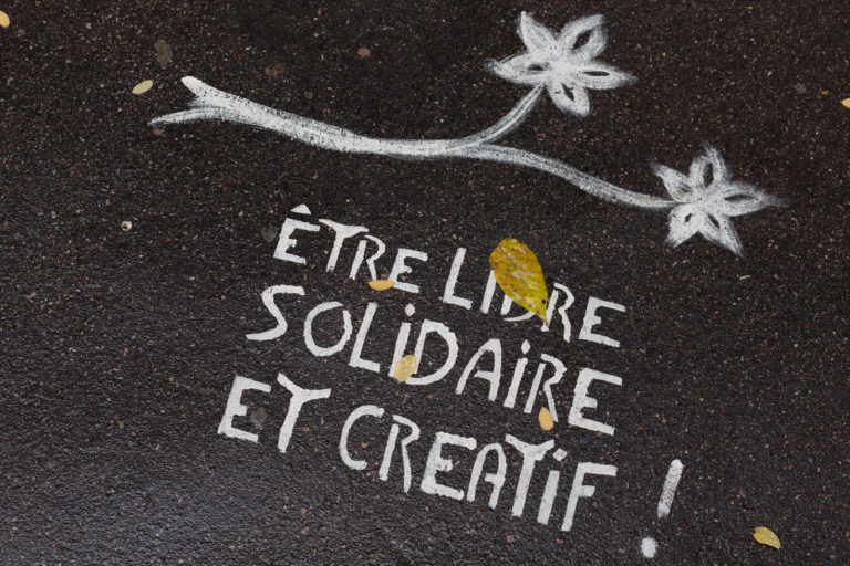 Etre libre solidaire et créatif