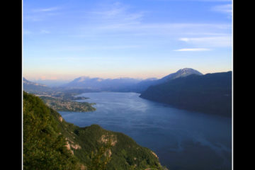 Lac du Bourget depuis la Chambotte