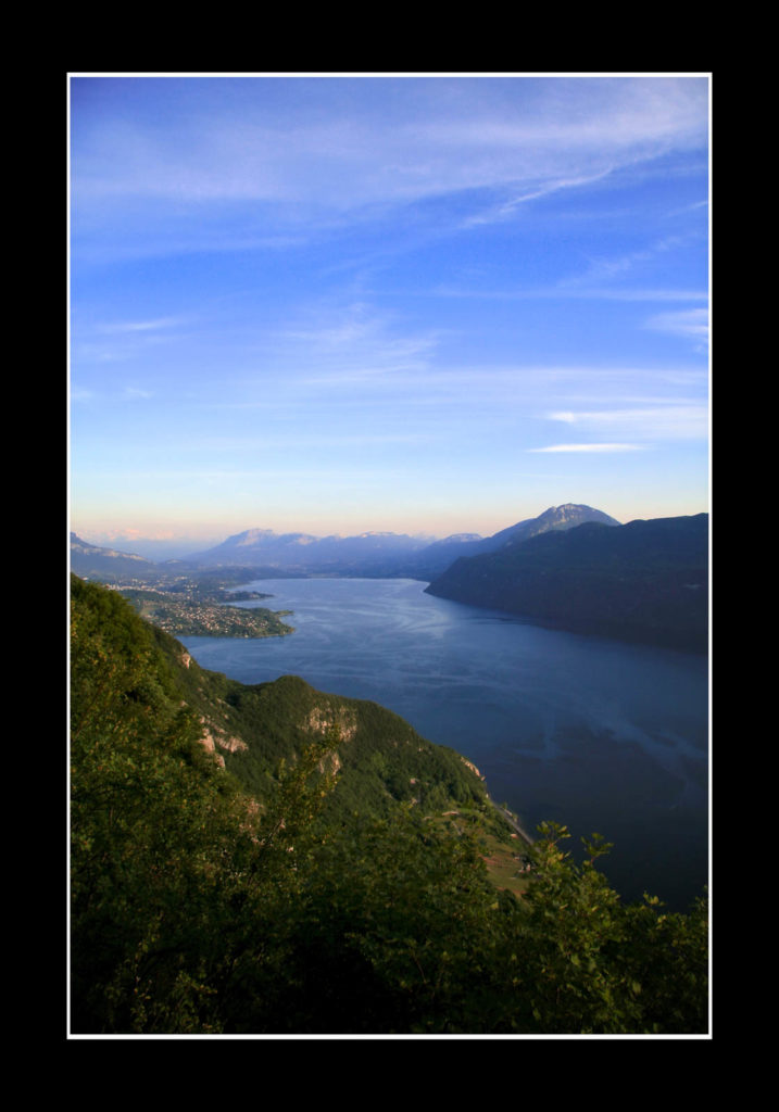 Lac du Bourget depuis la Chambotte