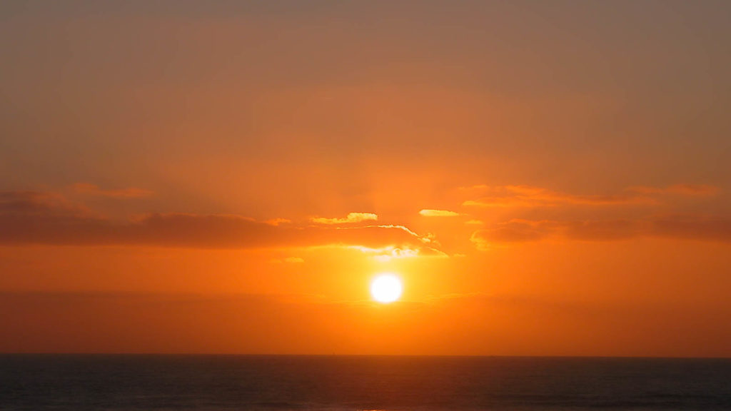 Projet 52 - 2020 - Coucher de soleil à Biscarrosse plage