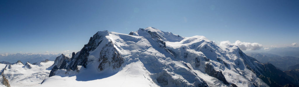 Mont-Blanc depuis l'Aiguille du du Midi